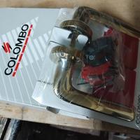 n.4 maniglie colombo ottone lucido 