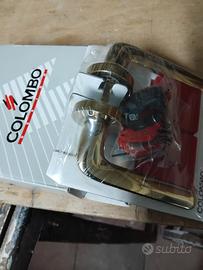 n.4 maniglie colombo ottone lucido 