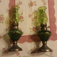 Lampade ad olio in vetro