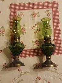 Lampade ad olio in vetro
