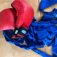 Guanti da Fit boxe con bende