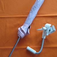 Ombrellino da passeggino rosa