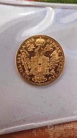 1 Ducato Austria 1915 oro Francesco Giuseppe
