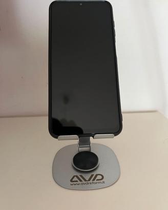 Supporto porta cellulare regolabile in alluminio