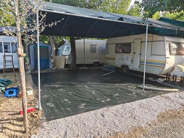 roulotte stanziale 5 posti letto.
