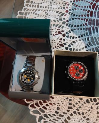 2 cronografi e 1 orologio