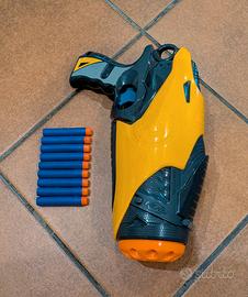 Pistola Nerf automatica con 10 colpi 