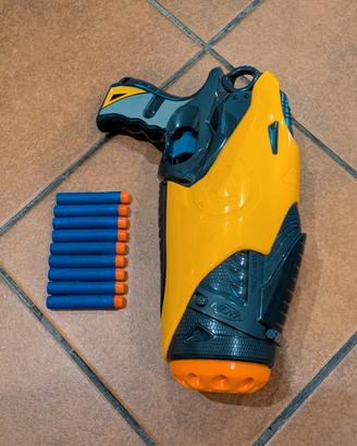 Pistola Nerf automatica con 10 colpi 
