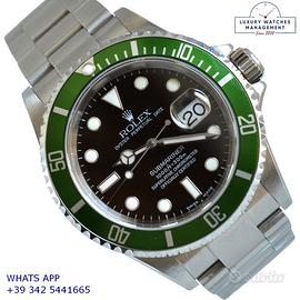 ROLEX Submariner 16610LV MK1 Kermit Fat Four 2003