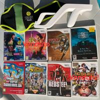 Giochi originali nintendo wii con accessori