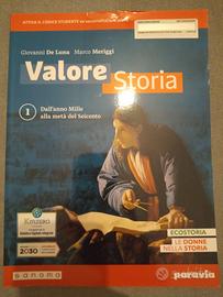 Libro superiori Valore Storia Paravia