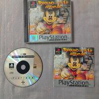 GIOCO PS1 TOPOLINO E LE SUE AVVENTURE 