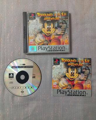 GIOCO PS1 TOPOLINO E LE SUE AVVENTURE 