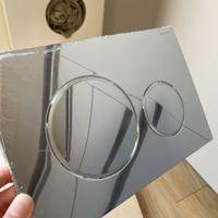 Placca di comando Geberit sigma 20 cromo satinato