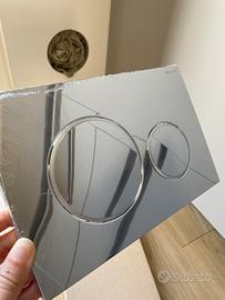Placca di comando Geberit sigma 20 cromo satinato