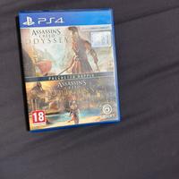 Assasins creed origins e odisey ps4