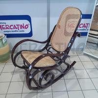 SEDIA DONDOLO PAGLIA DI VIENNA