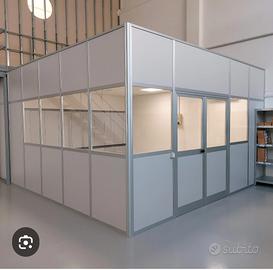 pareti ufficio box insonorizzate 