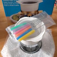 Set per fonduta cioccolato Eva collection ceramica