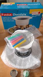 Set per fonduta cioccolato Eva collection ceramica