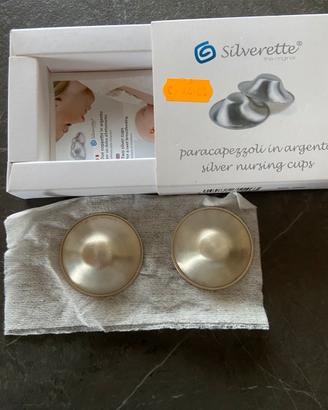 Coppette Argento Protezione Capezzoli