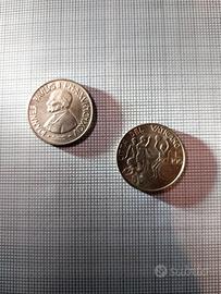 Lotto 2 monete da 100 lire Vaticano 1994