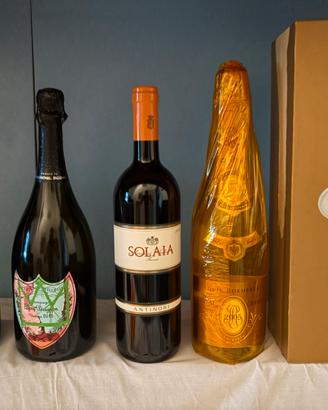 Champagne vino rosso