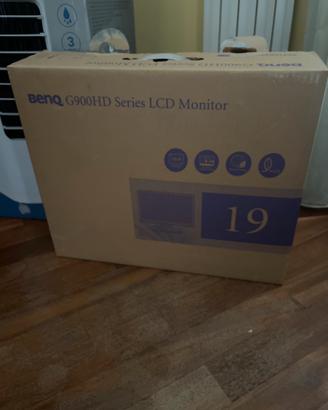 monitor pc benq g900hd lcd monitor 19 pollici