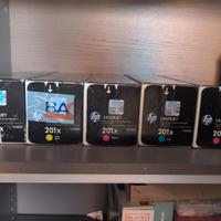 Toner originali HP 201X / 201A nuovi sigillati (M2