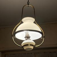 Lampadario vintage stile lampada a petrolio