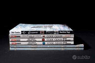 Fumetti Misti Claymore - Code Geass - Fables
