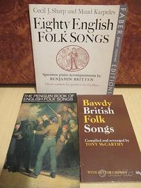 English Folk Songs - lotto 3 libri