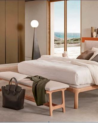 Letto e panca modello Fujimi di Pianca