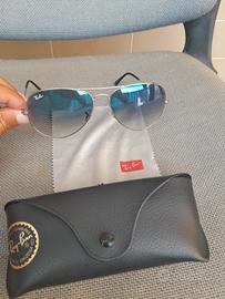 Occhiali da sole Ray-Ban Aviator sfumate taglia 62
