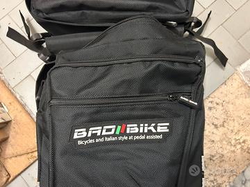 Borse laterali bicicletta elettrica BADBIKE
