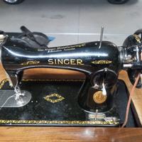 Singer macchina da cucire antica mobile accessori