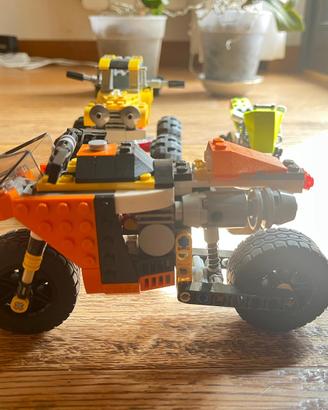 Lotto 3 Veicoli LEGO - Moto Cross, Moto Sportiva e