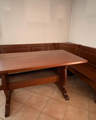 Tavolo, giropanca, piattaia, mobiletto da taverna