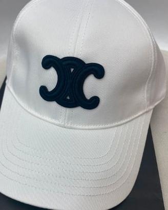Cappello bianco Céline