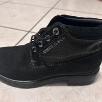 Scarpa armani jeans nere