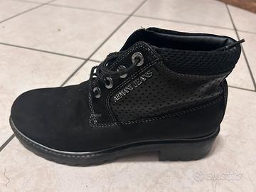 Scarpa armani jeans nere