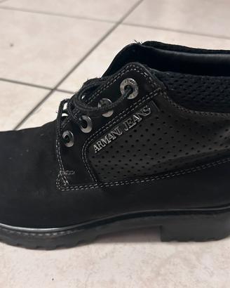 Scarpa armani jeans nere
