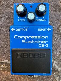 Boss CS2 Black Label Made in Japan -  compressore