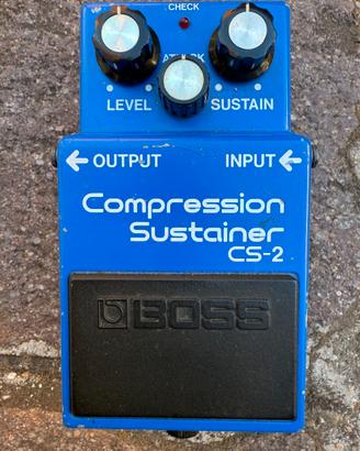 Boss CS2 Black Label Made in Japan -  compressore