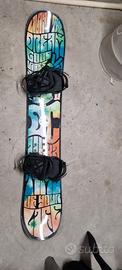 snowboard dc 158 attacchi union scarponi dc 45-46
