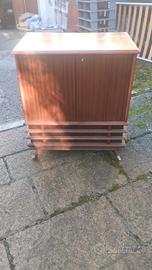 Mobiletto art decò da design anni 40