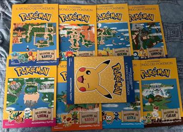 Pokemon set poste italiane regioni completo
