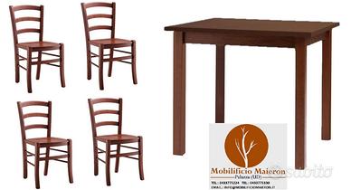 Set Cod563 Sedie Tavoli Arredamento Ristorante Bar