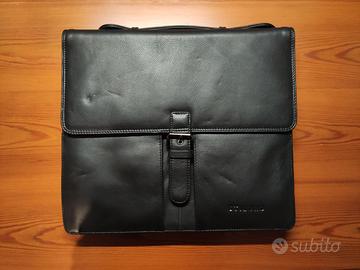 Stilord 'Magnus' cartella porta documenti in pelle