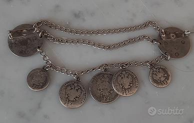 Abb Accessori Bijoux Spilla con monete